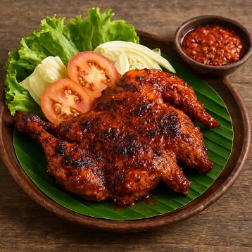Grilled Chickhen Lombok Style