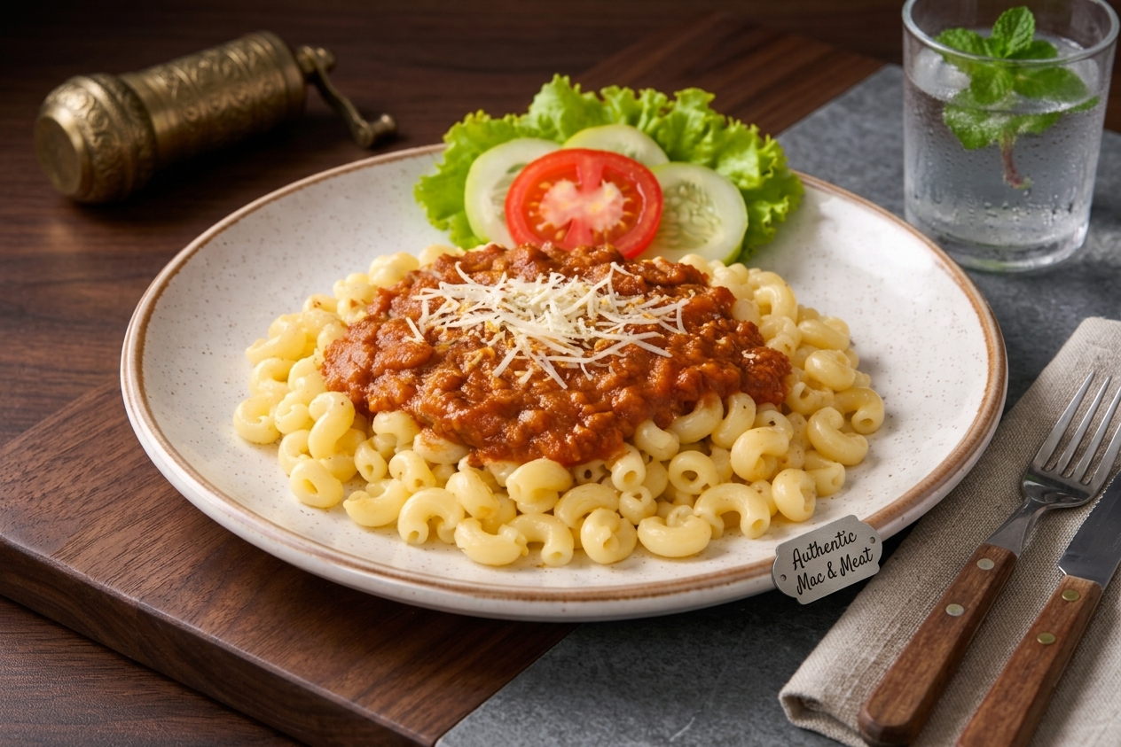 Macaroni Bolognese